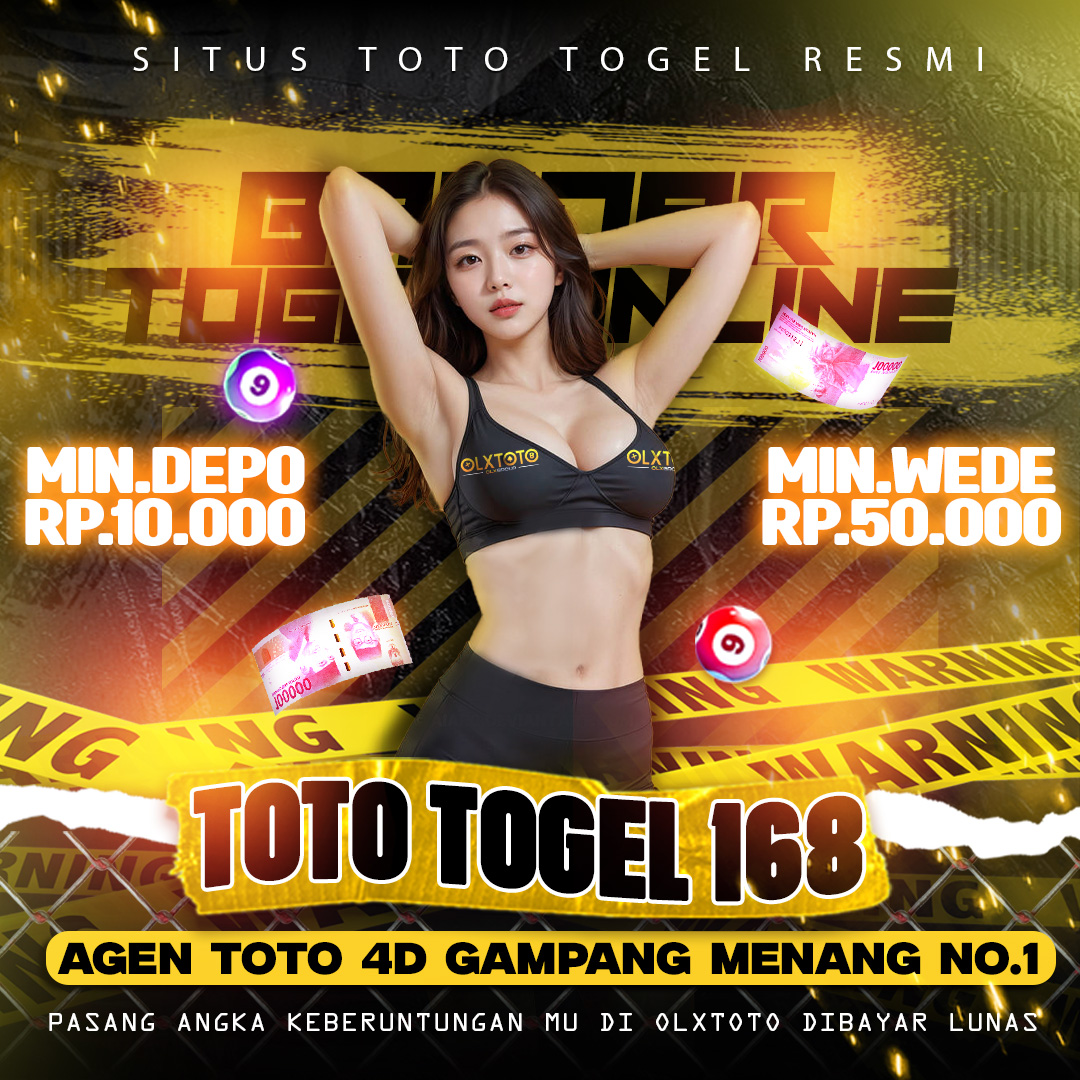 Situs Toto Togel 168 Resmi Terpercaya Dan Toto 4D Gampang Menang No 1