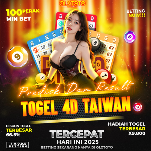 OLXTOTO > Prediksi & Result Togel 4D Taiwan Tercepat Hari ini 2025