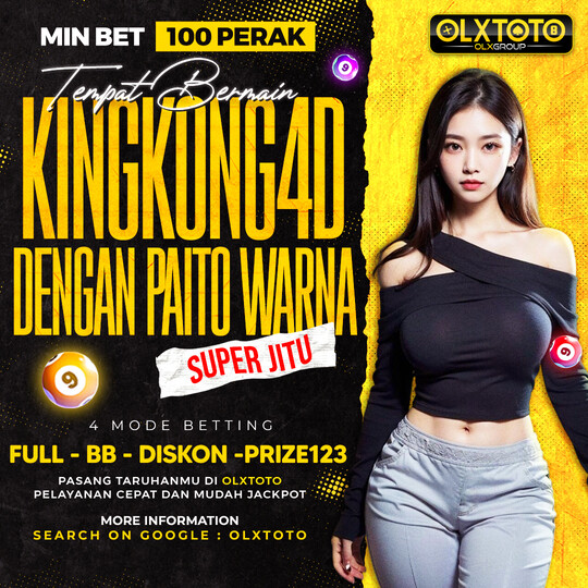 OLXTOTO ✈️ Tempat Bermain Kingkong4d Dengan Paito Warna Super Jitu