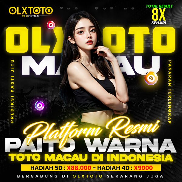 OLXTOTO | Platform Program Paito Warna Toto Macau Resmi Di Indonesia