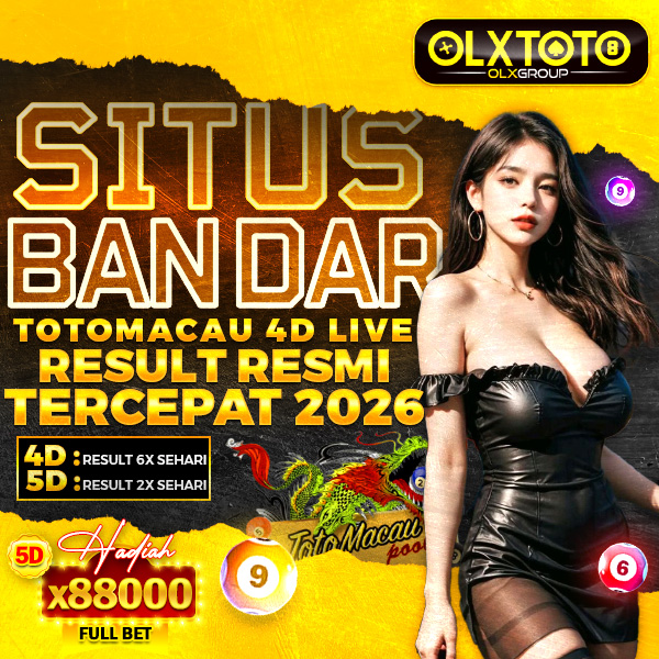 OLXTOTO ✈️ Situs Bandar Toto Macau 4D Live Result Resmi 2026 Tercepat