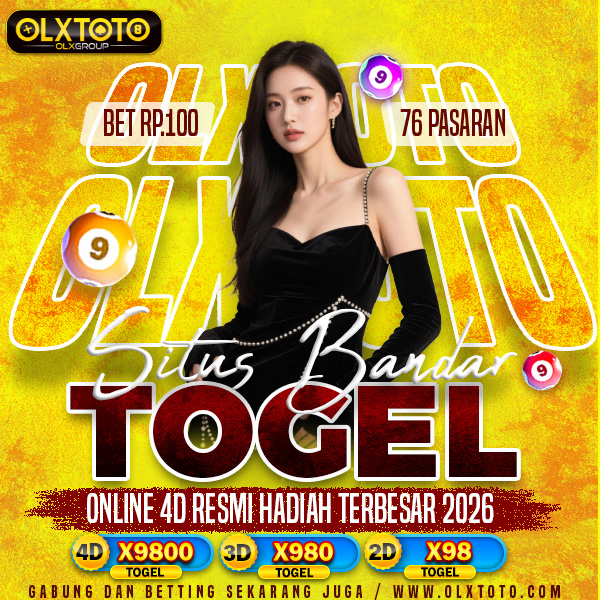 OLXTOTO ✈️ Situs Bandar Togel Online 4D Resmi Hadiah Terbesar 2026