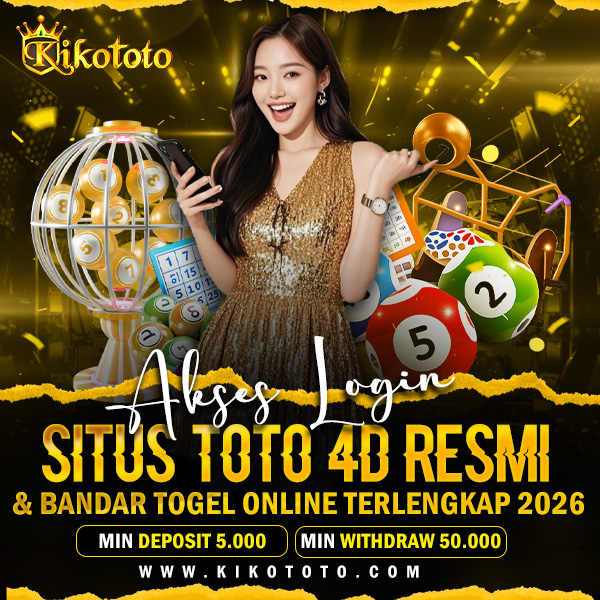 KIKOTOTO: Akses Login Situs Toto 4D Resmi & Bandar Togel Online Terlengkap 2026 image 1