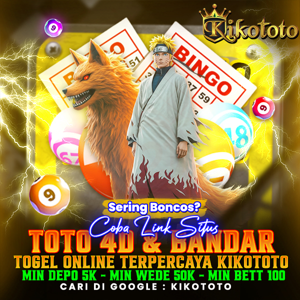 Sering Boncos ⁉️ Coba Link Situs Toto 4D & Bandar Togel Online Terpercaya Cuma KIKOTOTO