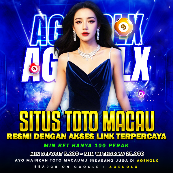 AGENOLX : Situs Toto Macau Resmi dengan Akses Link Terpercaya