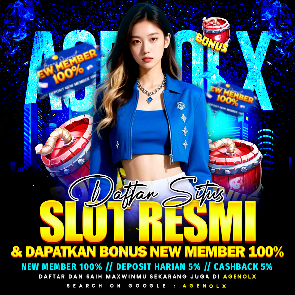 AGENOLX : Daftar Situs Slot Resmi & Dapatkan Bonus New Member 100%
