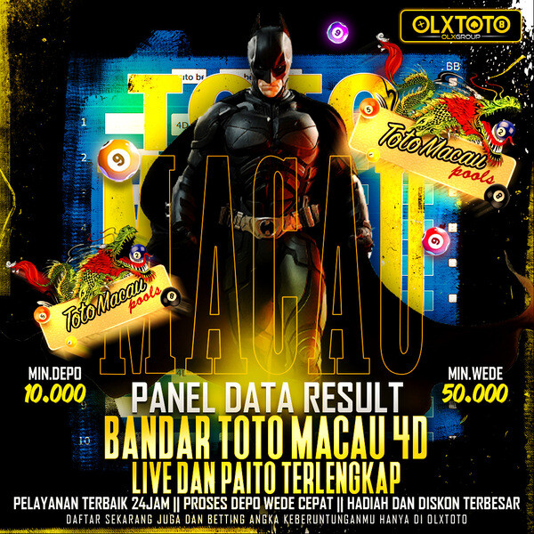 OLXTOTO 🛩️ Panel Data Result Bandar Toto Macau 4D Live Dan Paito Terlengkap