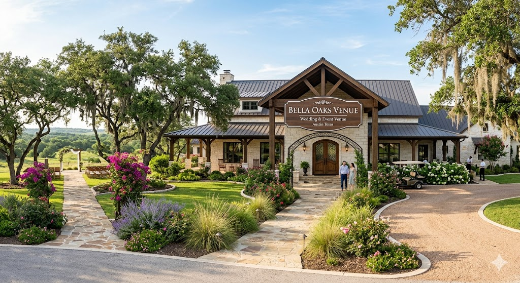 RTP SLOT Bella Oaks Venue | Wedding & Event Venue Austin Texas