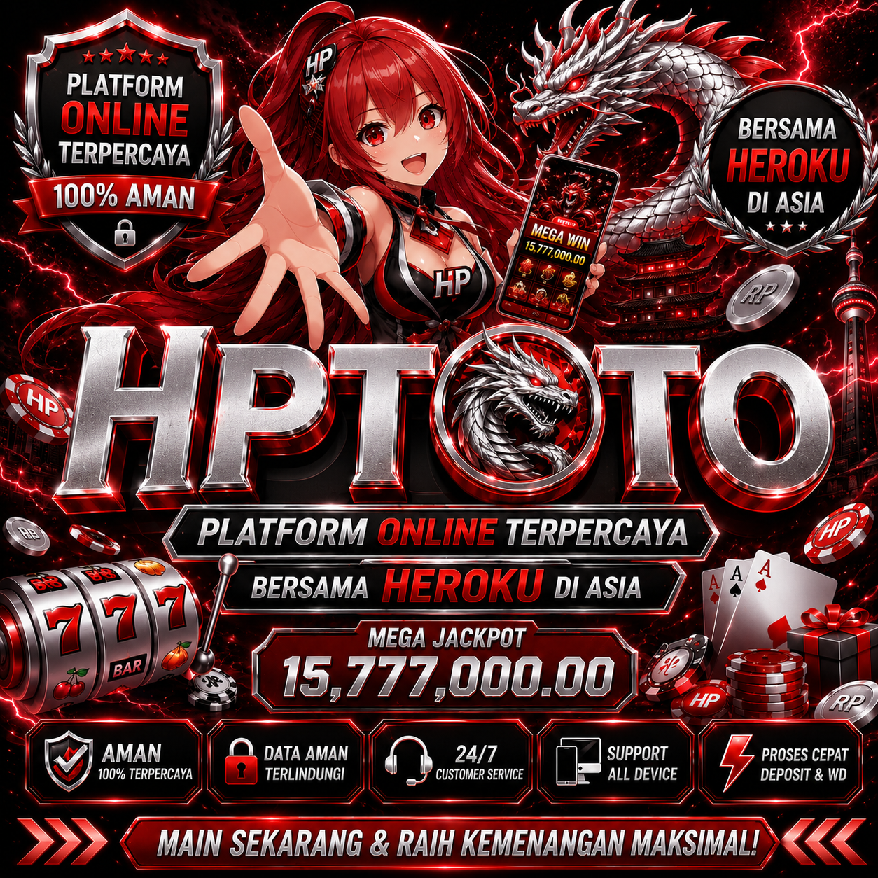 HPTOTO : Platform Online Terpercaya Bersama Heroku di Asia