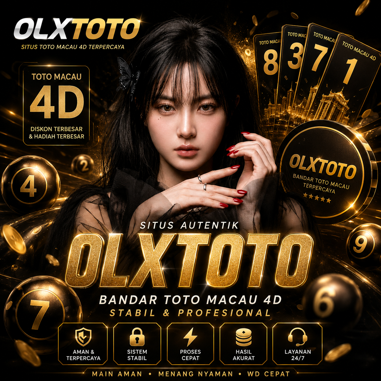 OLXTOTO Situs Autentik Bandar Toto Macau 4D Stabil & Profesional