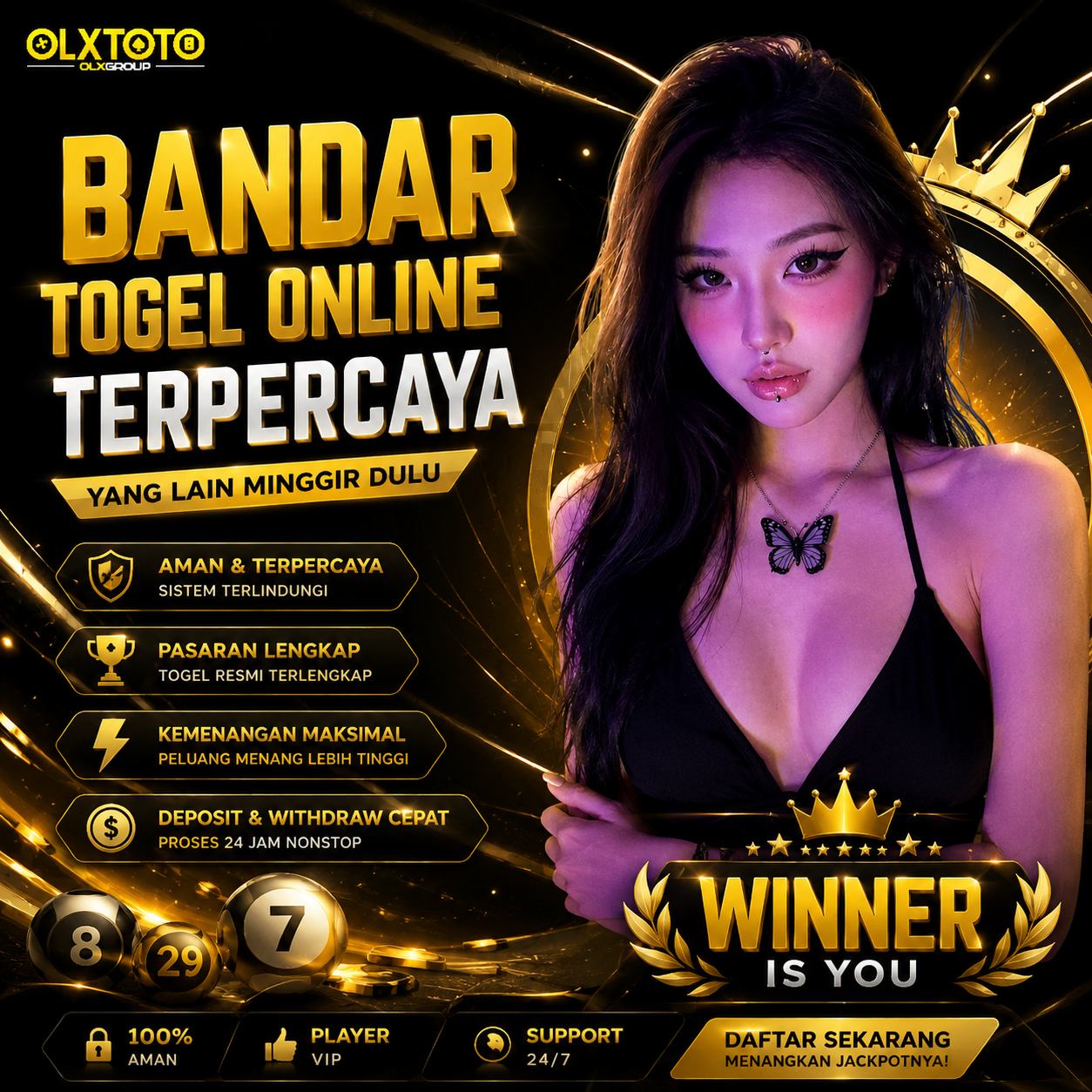 OLXTOTO 🔱 Bandar Togel Online Terpercaya Yang Lain Minggir Dulu