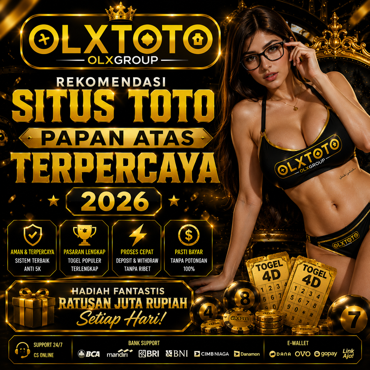 OLXTOTO: Rekomendasi Situs Toto Papan Atas Terpercaya 2026