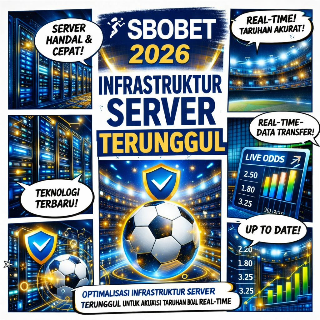 Galeri foto SBOBET 2026 Optimalisasi Infrastruktur Server Terunggul untuk Akurasi Taruhan Bola Real-Time. di Jakarta