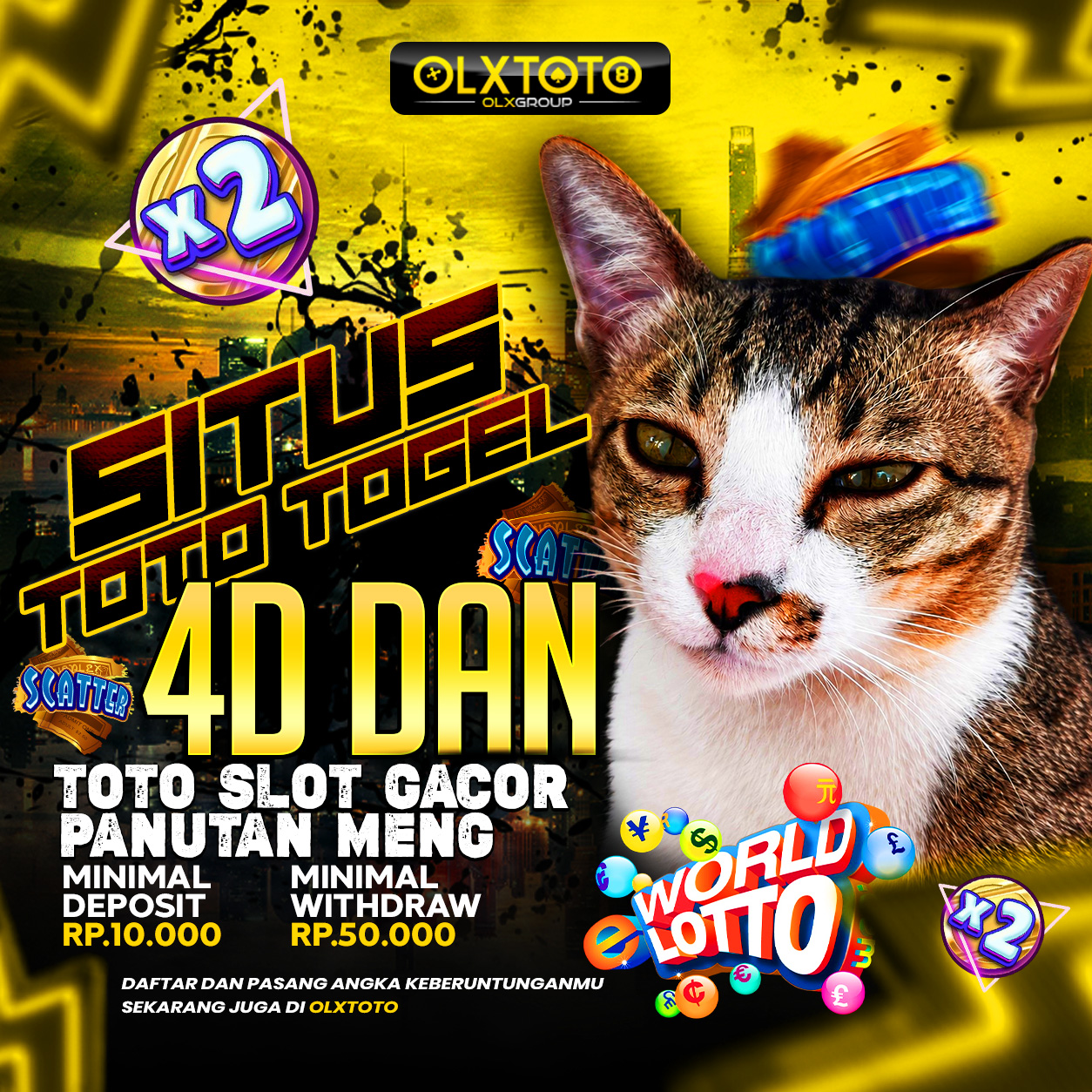 OLXTOTO - Series Terbaru Situs Toto Togel 4D & Toto Slot Gacor Panutan Meng