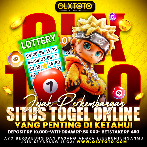 OLXTOTO > Jejak Perkembangan Situs Togel Online Yang Penting Diketahui