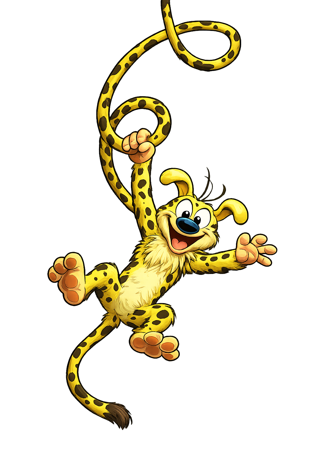 Marsupilami Bergelantungan