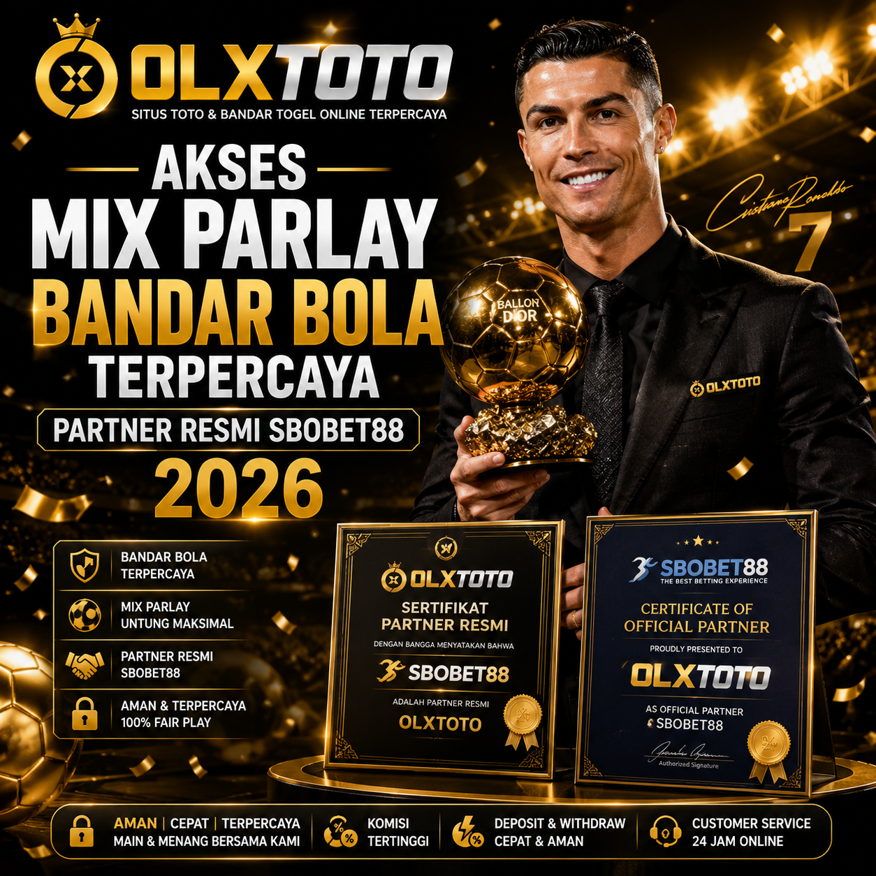 OLXTOTO | Akses Mix Parlay Bandar Bola Terpercaya Partner Resmi Sbobet88 2026