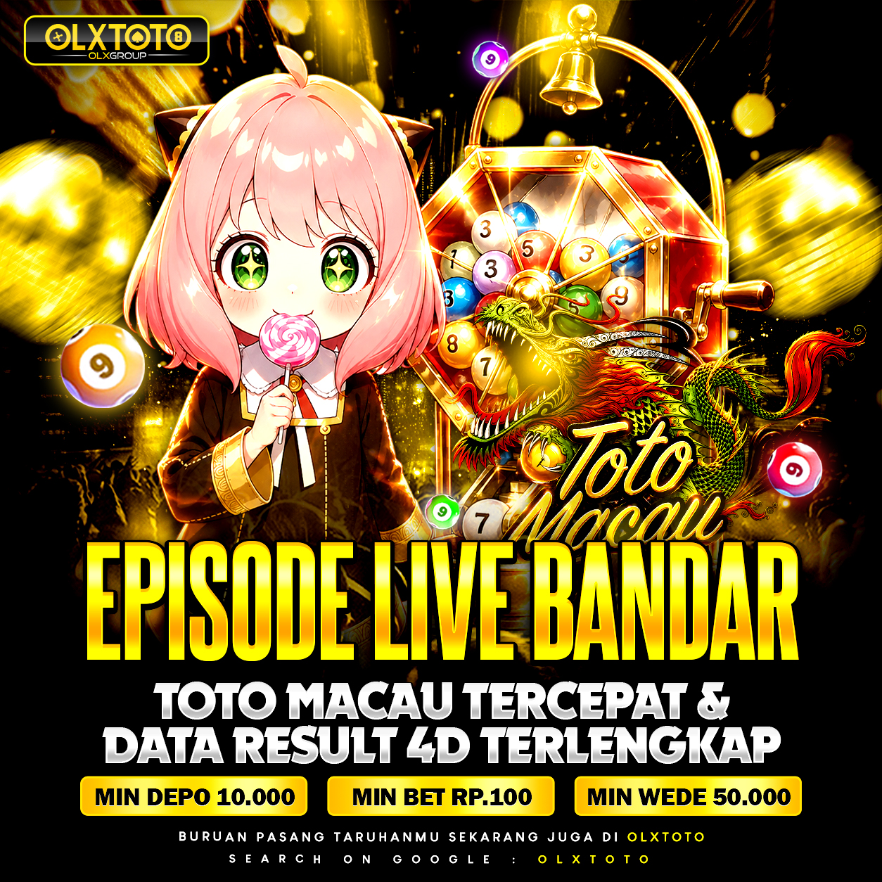 OLXTOTO ✈️ Episode Live Bandar Toto Macau Tercepat & Data Result 4D Terlengkap