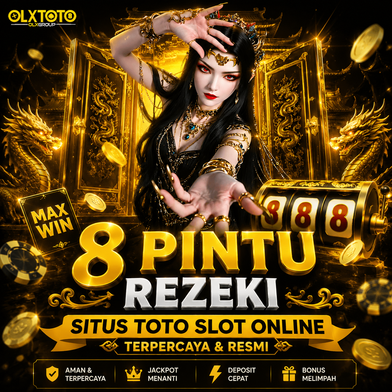 OLXTOTO | 8 Pintu Rezeki Situs Toto Slot Online Terpercaya & Resmi
