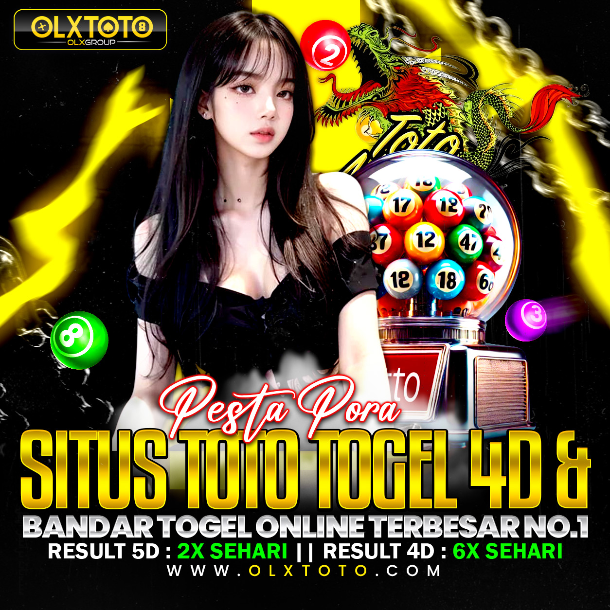 OLXTOTO: Pesta Pora Situs Toto Togel 4D & Bandar Togel Online Terbesar No 1