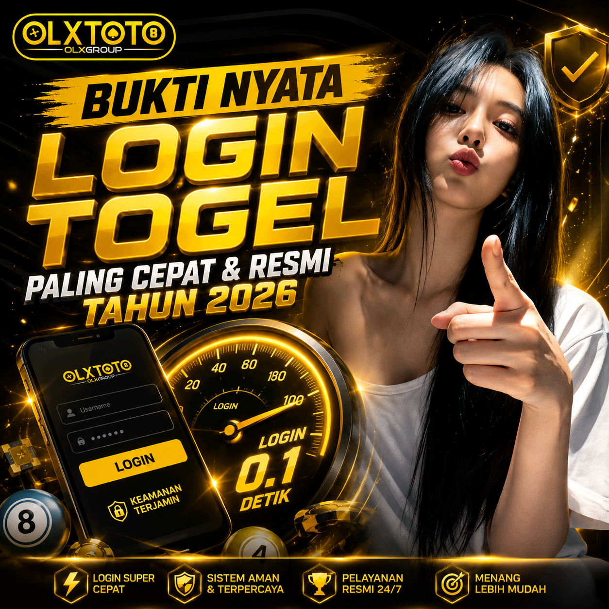OLXTOTO | Bukti Nyata Login Togel Paling Cepat & Resmi Tahun 2026