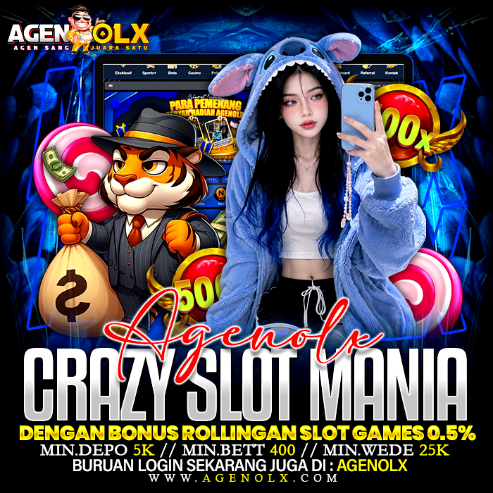 AGENOLX | Crazy Slot Mania Dengan Bonus Rollingan Slot Games 0.5% - WooCommerce eCommerce