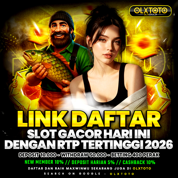 OLXTOTO > Link Daftar Slot Gacor Hari Ini dengan RTP Tertinggi 2026 