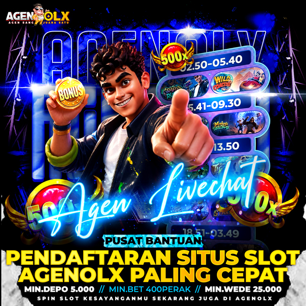 AGEN LIVECHAT: Pusat Bantuan Pendaftaran Situs Slot AGENOLX Paling Cepat